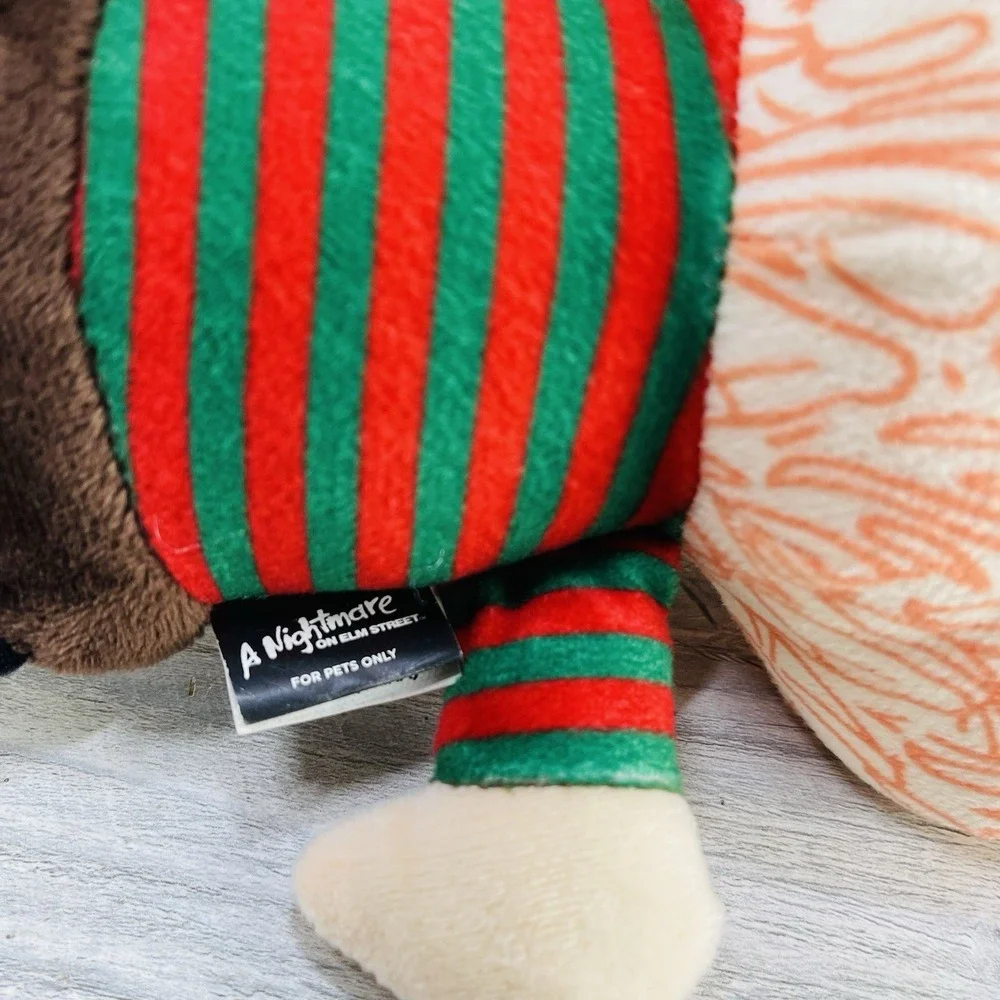 Nightmare On Elm Street Plush Toy Freddy Krueger Squeaky Dog